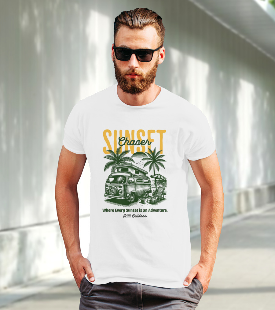 Sunset Chaser Where Every Sunset Is An Adventure Kittl Outdoor T-Shirt
