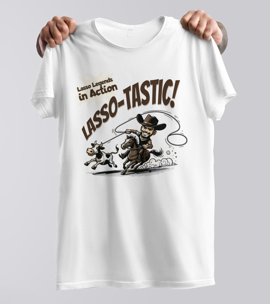 Lasso Legends In Action Lasso-Tastic Cowboy Adventure T-Shirt
