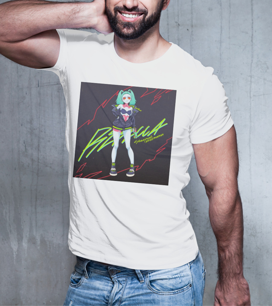 Rebecca Cyberpunk Edgerunners Neon T-Shirt