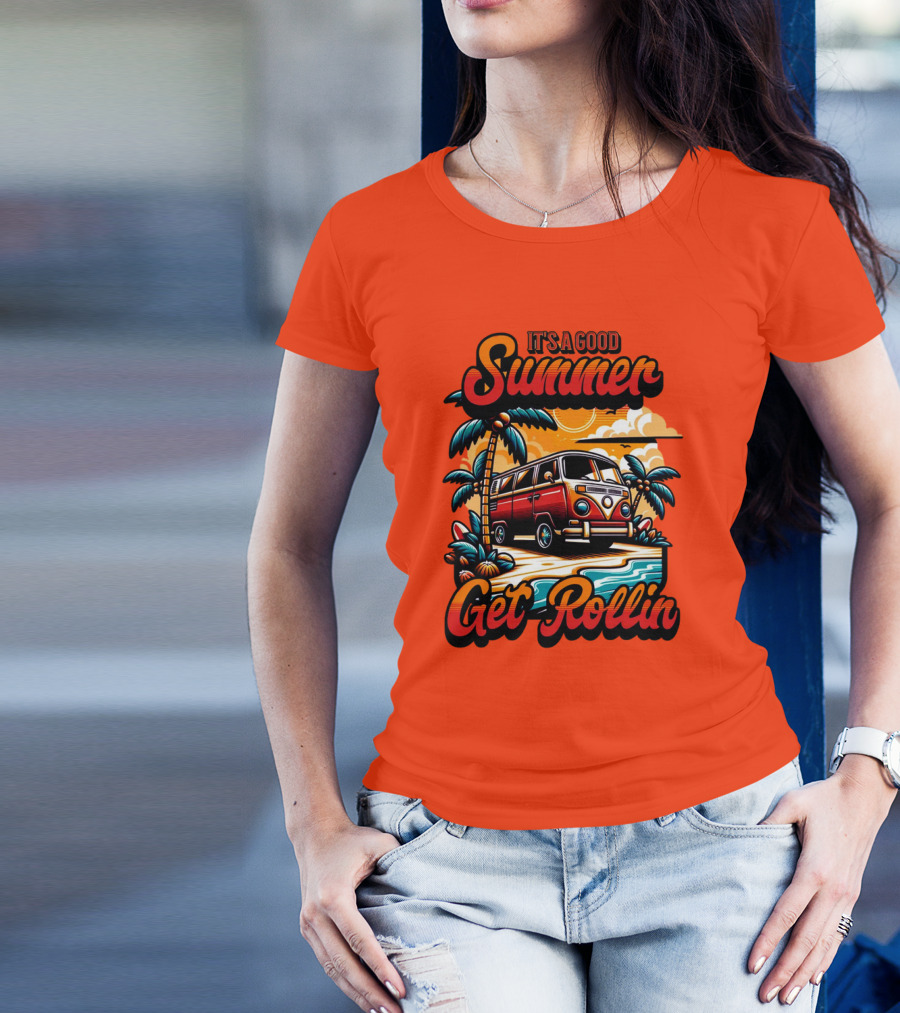 It's A Good Summer Get Rollin T-Shirt