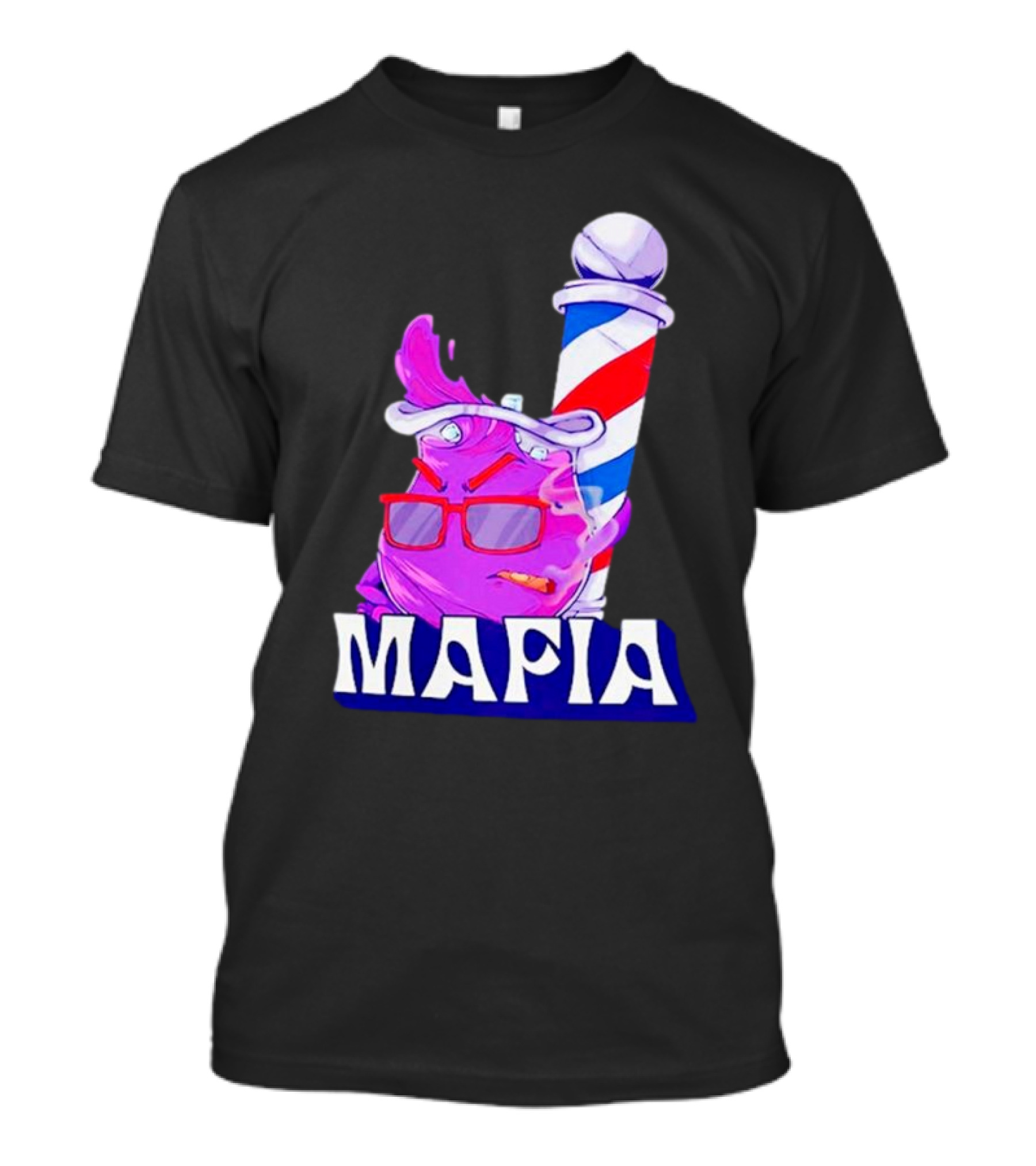 Mafia Purple Barber Pole Cool Aid Playoff Pack T-Shirt