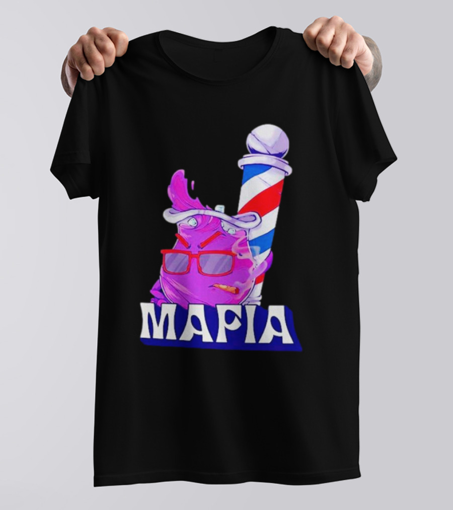 Mafia Purple Barber Pole Cool Aid Playoff Pack T-Shirt