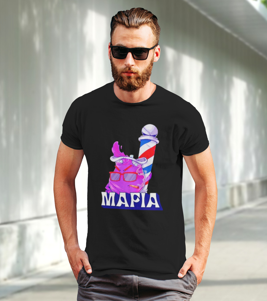 Mafia Purple Barber Pole Cool Aid Playoff Pack T-Shirt