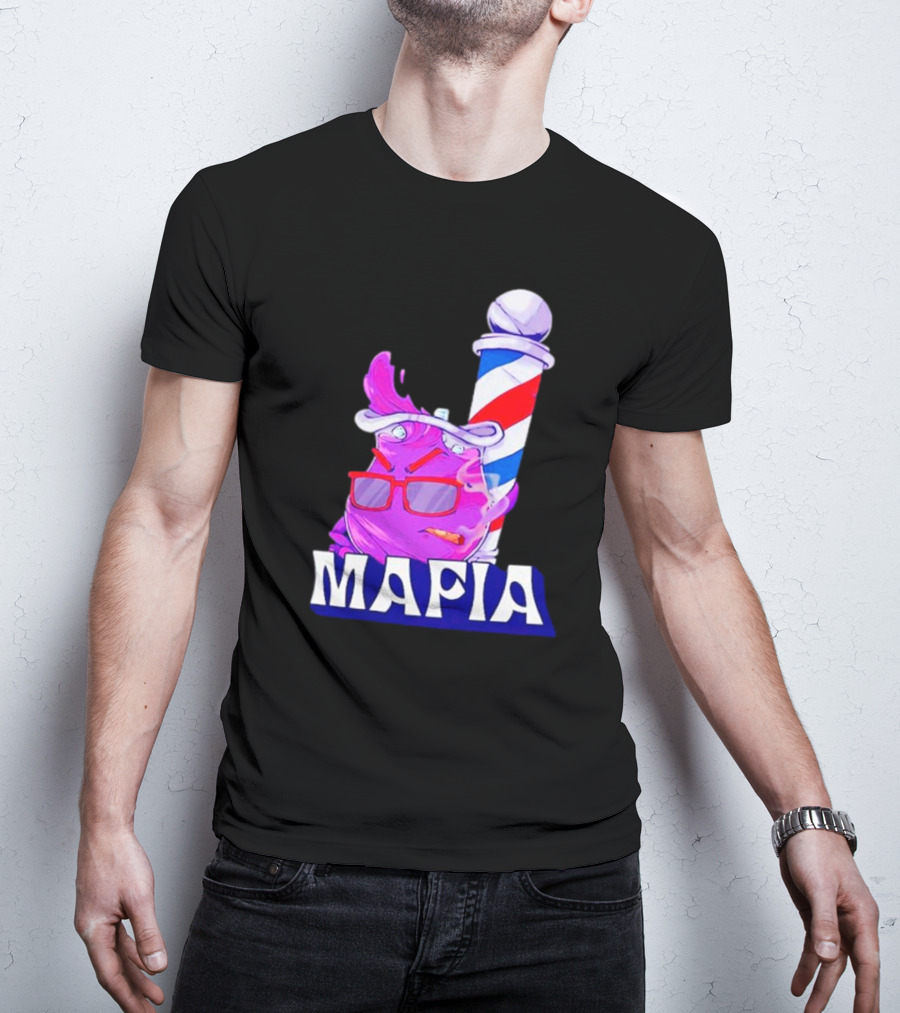 Mafia Purple Barber Pole Cool Aid Playoff Pack T-Shirt