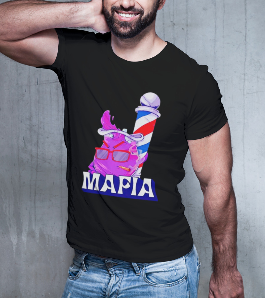 Mafia Purple Barber Pole Cool Aid Playoff Pack T-Shirt