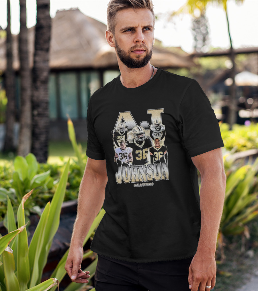 A.J. Johnson 36 NFL Threads T-Shirt