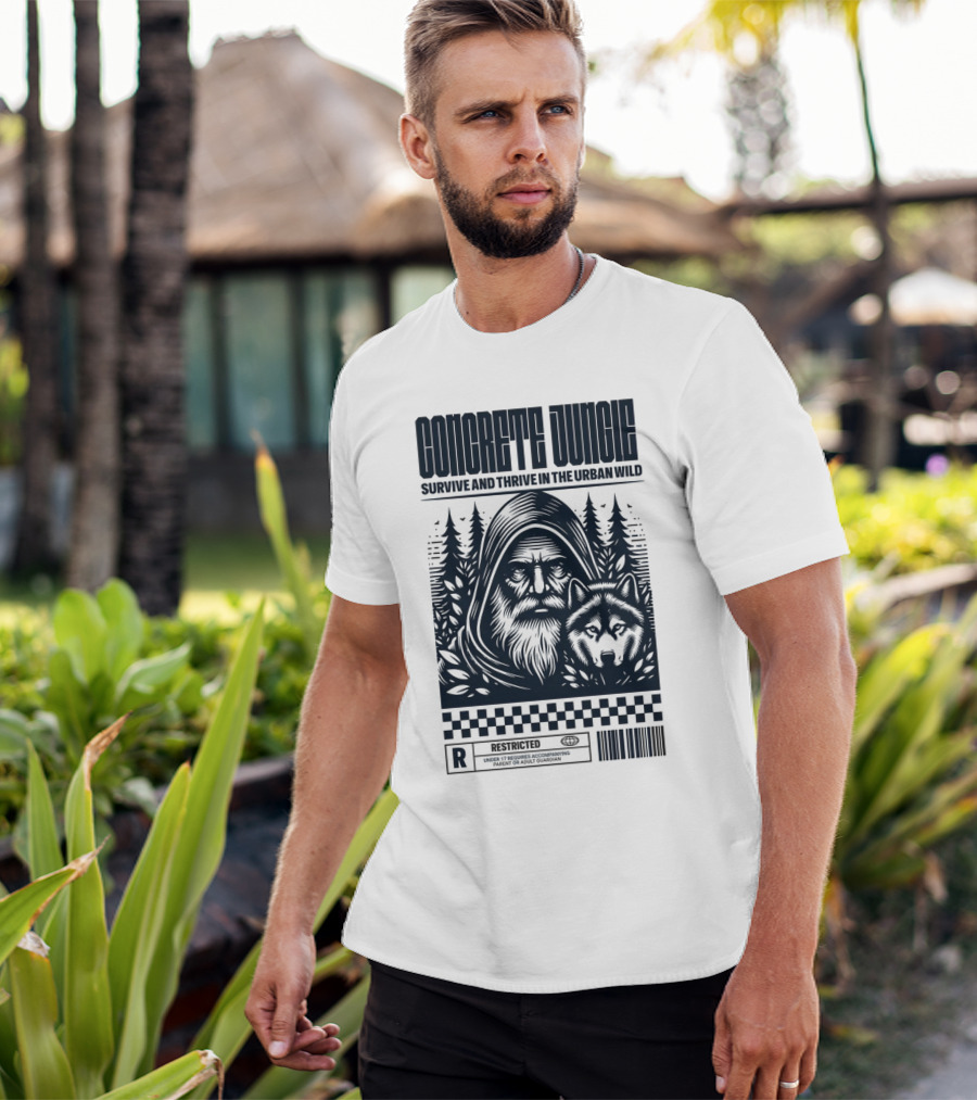 Concrete Jungle Survive And Thrive In The Urban Wild T-Shirt