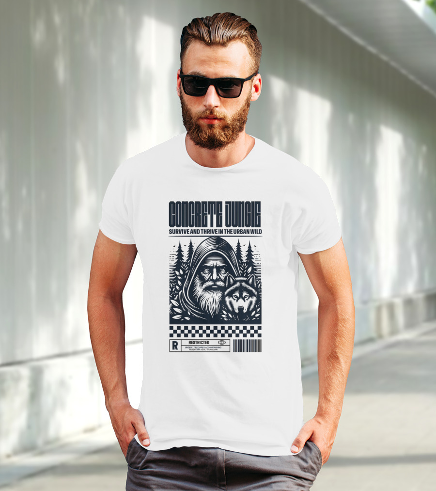 Concrete Jungle Survive And Thrive In The Urban Wild T-Shirt