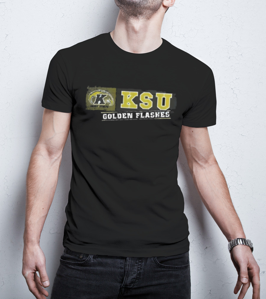 KSU Kent State Golden Flashes Sticker T-Shirt