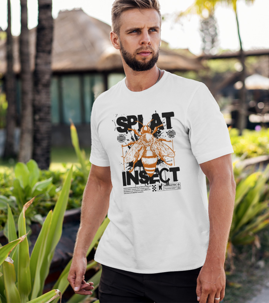 Splat Insect Restricted Warning T-Shirt