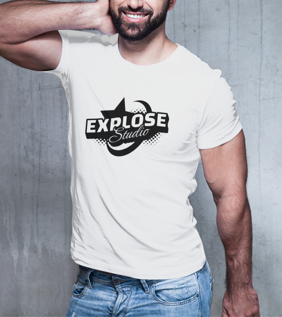 EXPL0SE Studio Starburst Halftone T-Shirt