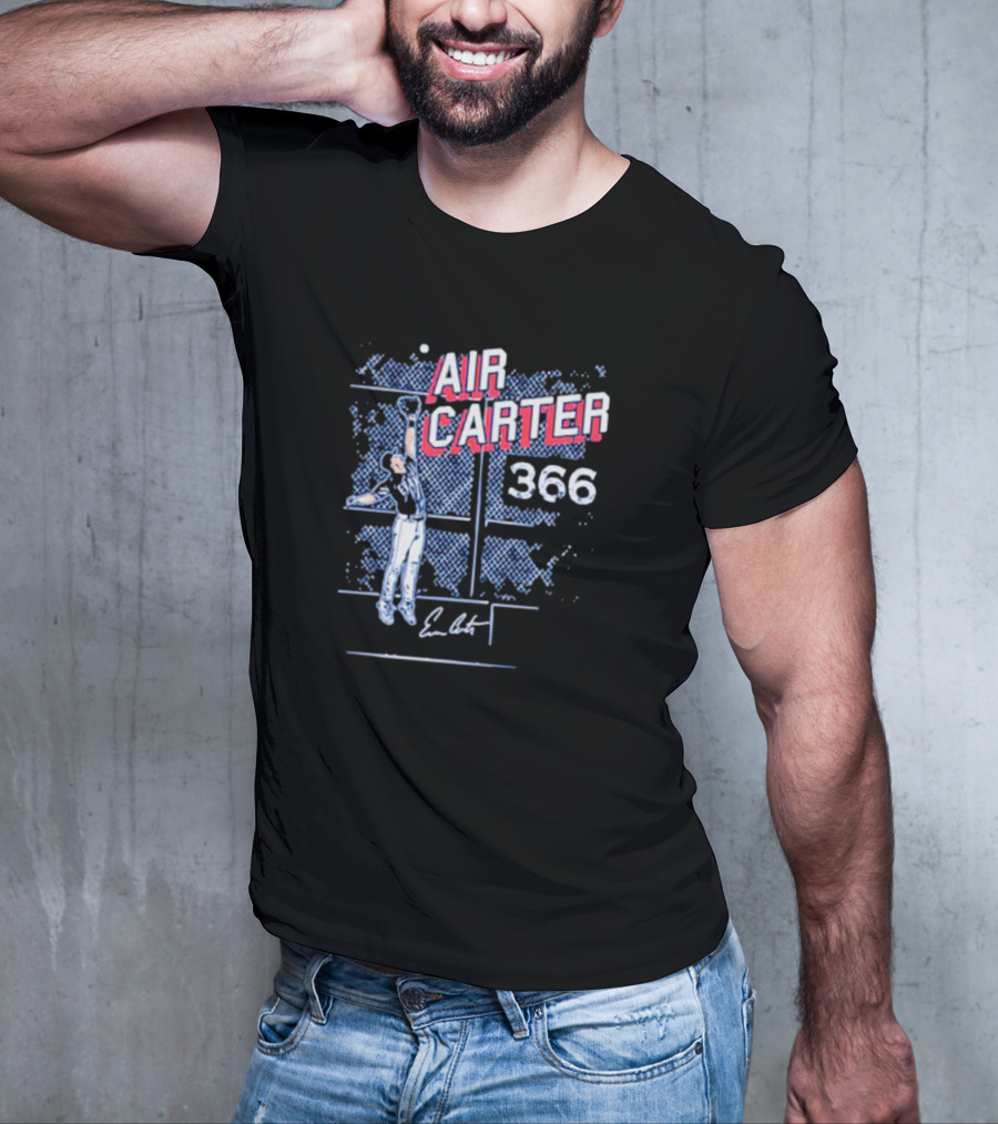 Air Carter 366 Evan Carter Texas Ranger T-Shirt