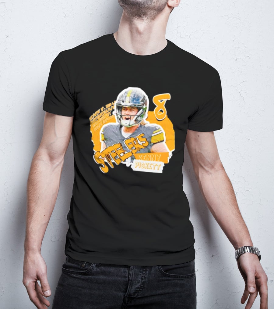 Kenny Pickett Steelers Football Number 8 T-Shirt