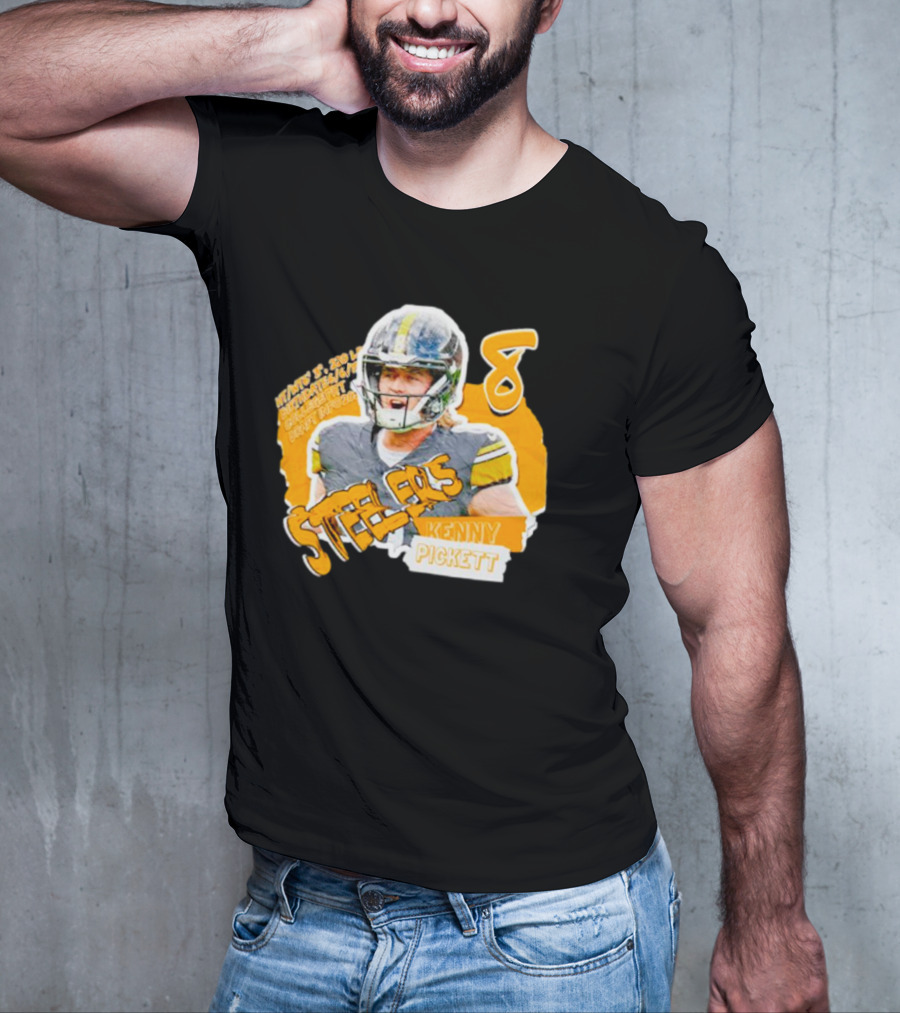 Kenny Pickett Steelers Football Number 8 T-Shirt