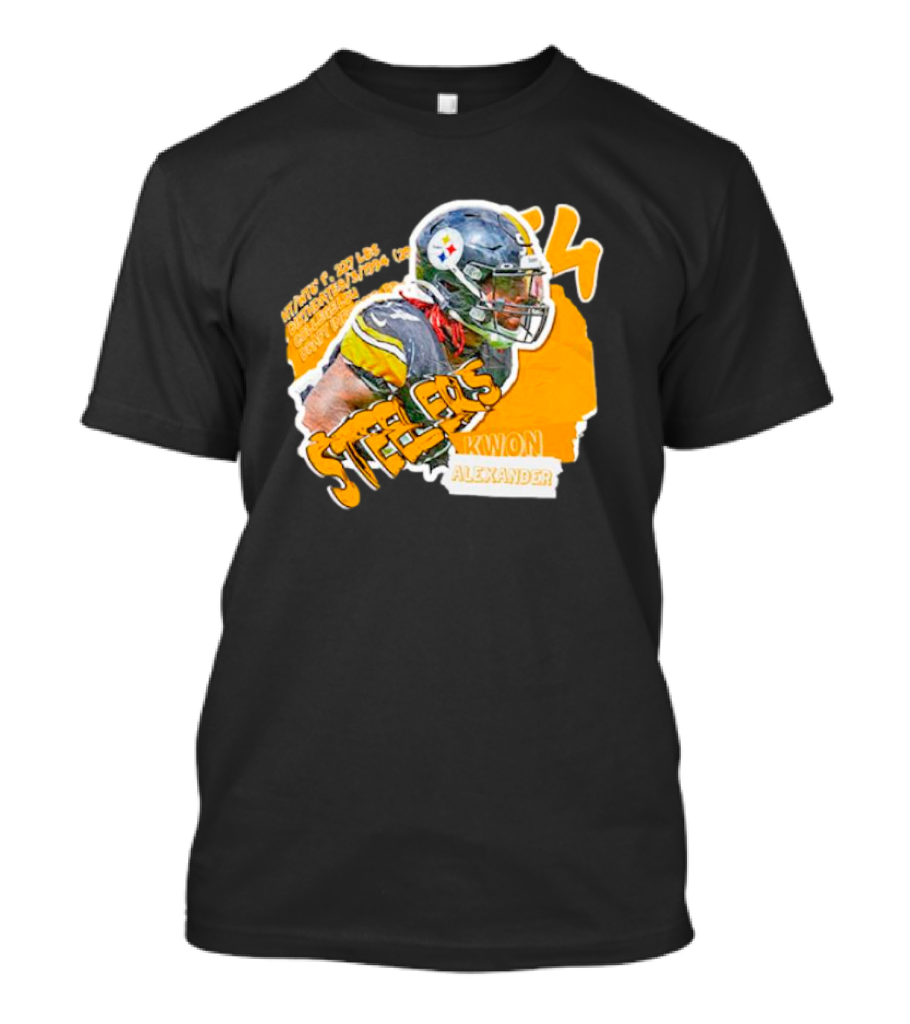 Kwon Alexander Steelers Helmet Football T-Shirt