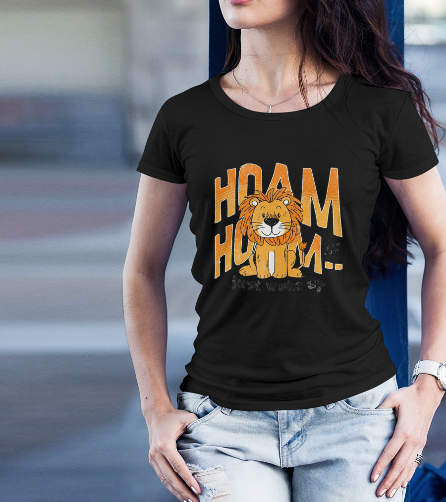 HOAM HOAM Just Woke Up Lion T-Shirt