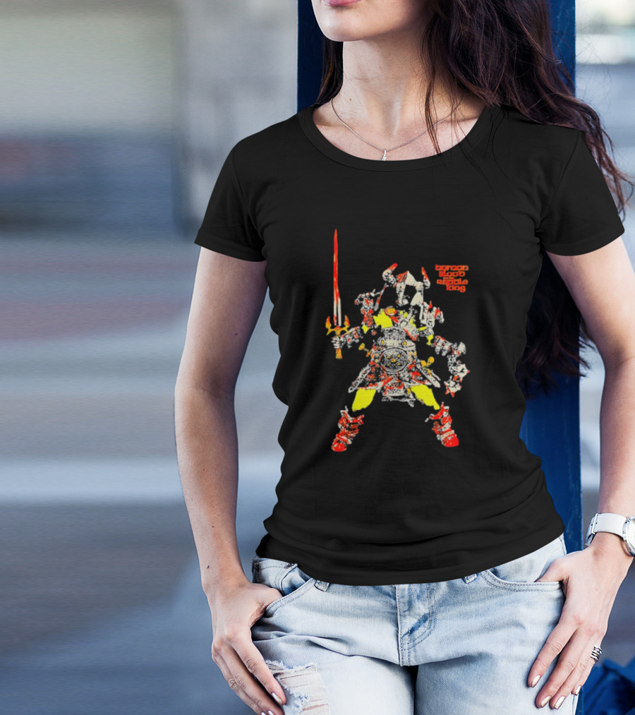 Barnan Blood Armor Warrior For The Reptile King T-Shirt