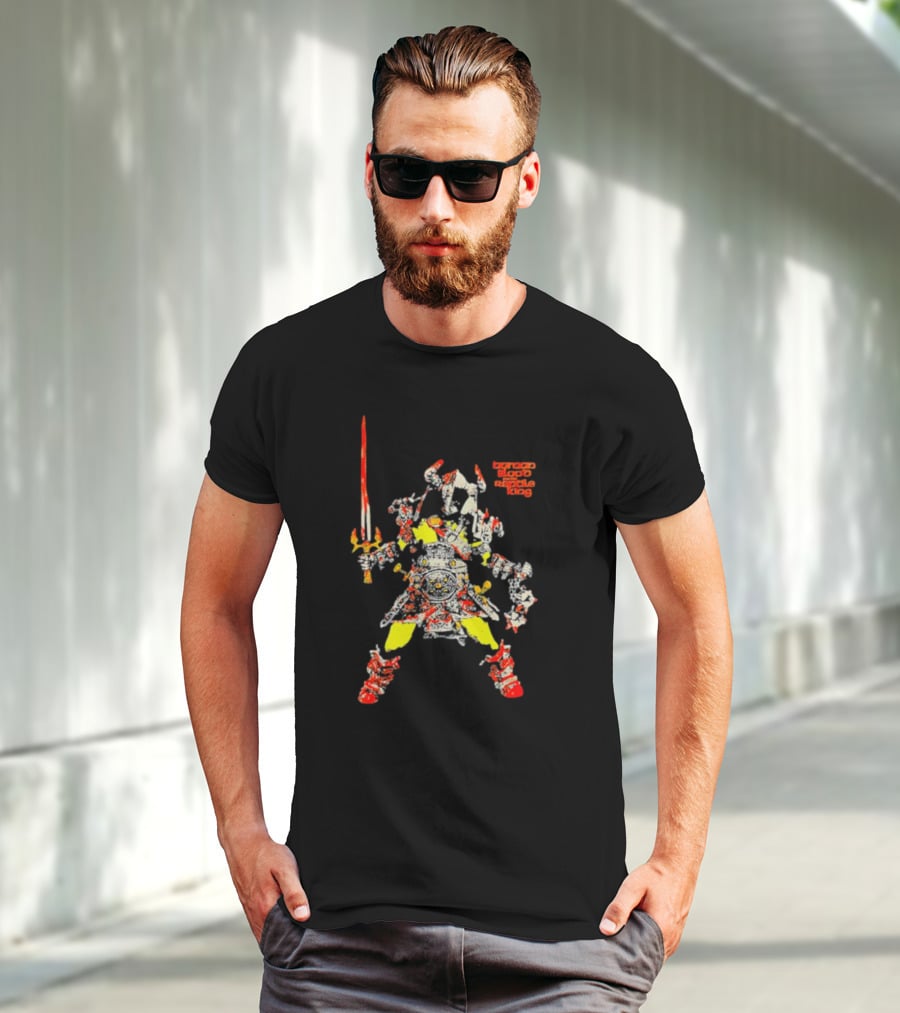 Barnan Blood Armor Warrior For The Reptile King T-Shirt