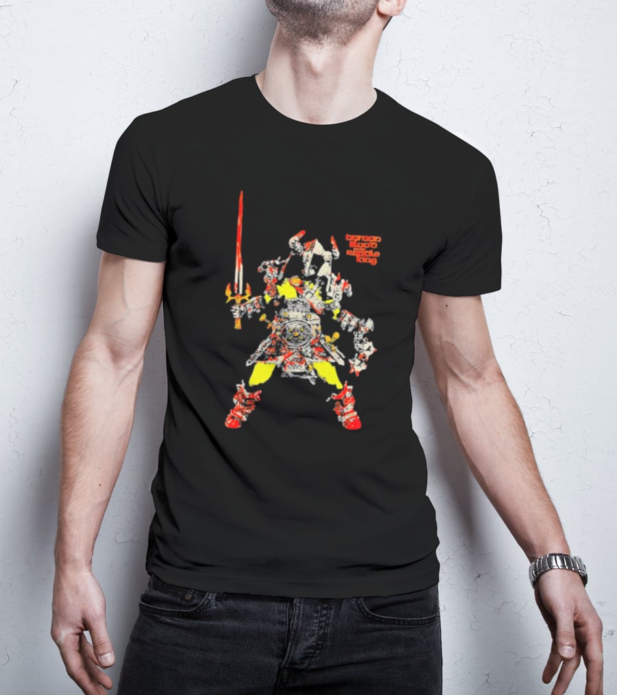 Barnan Blood Armor Warrior For The Reptile King T-Shirt
