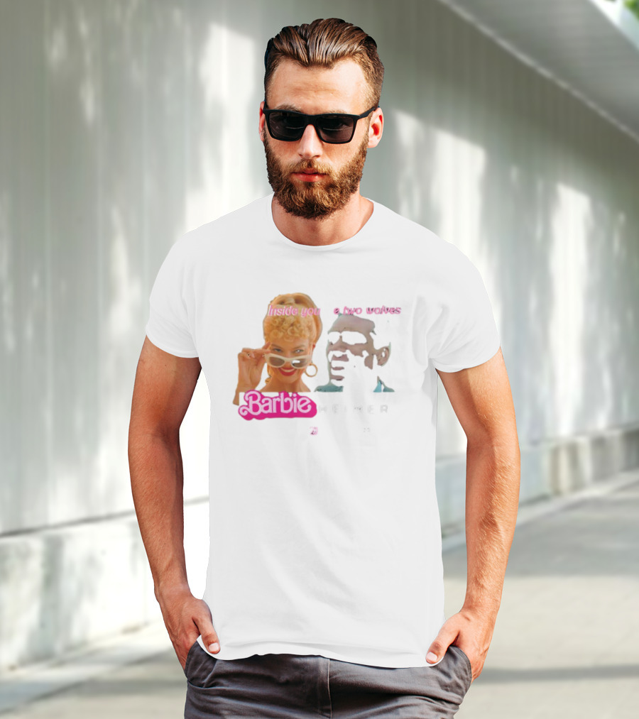Inside You Are Two Wolves Barbieheimer T-Shirt