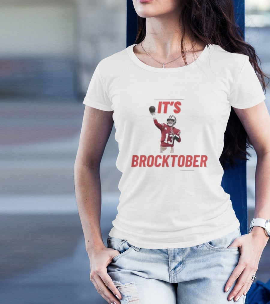 Brock Purdy It's Brocktober Quarterback Football Season T-Shirt