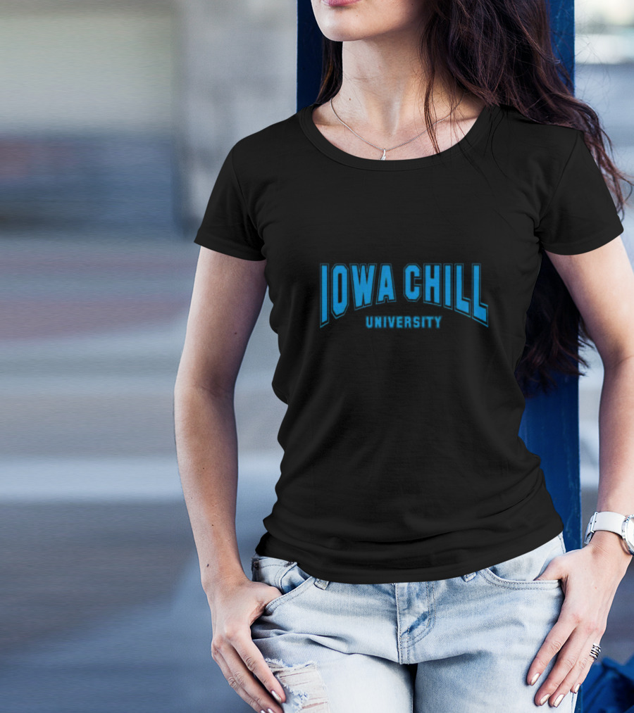 Iowa Chill University Blue Collegiate T-Shirt