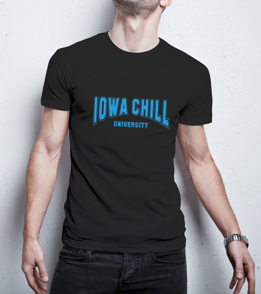 Iowa Chill University Blue Collegiate T-Shirt