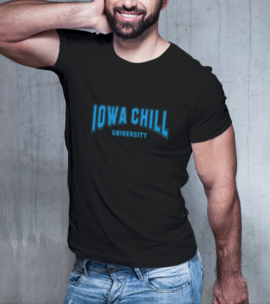 Iowa Chill University Blue Collegiate T-Shirt
