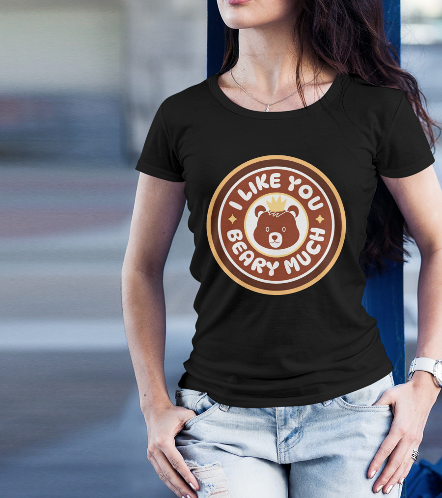I Like You Beary Much Kittl AI T-Shirt