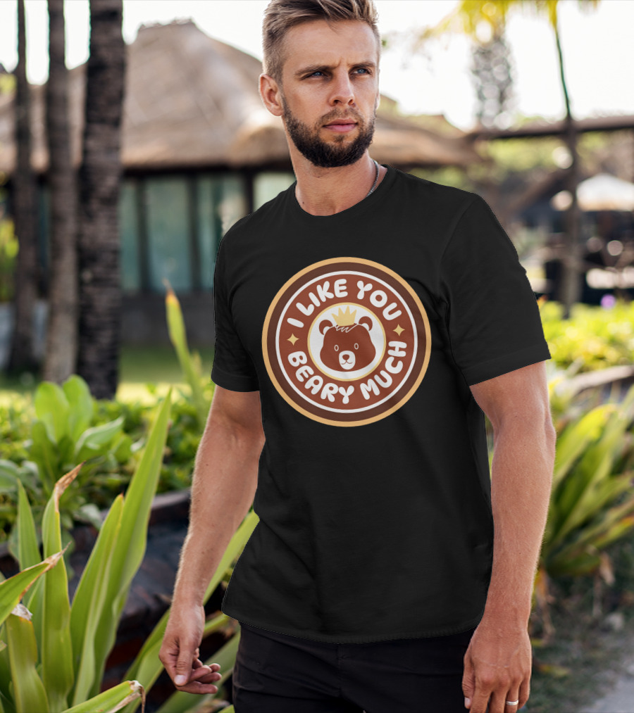 I Like You Beary Much Kittl AI T-Shirt