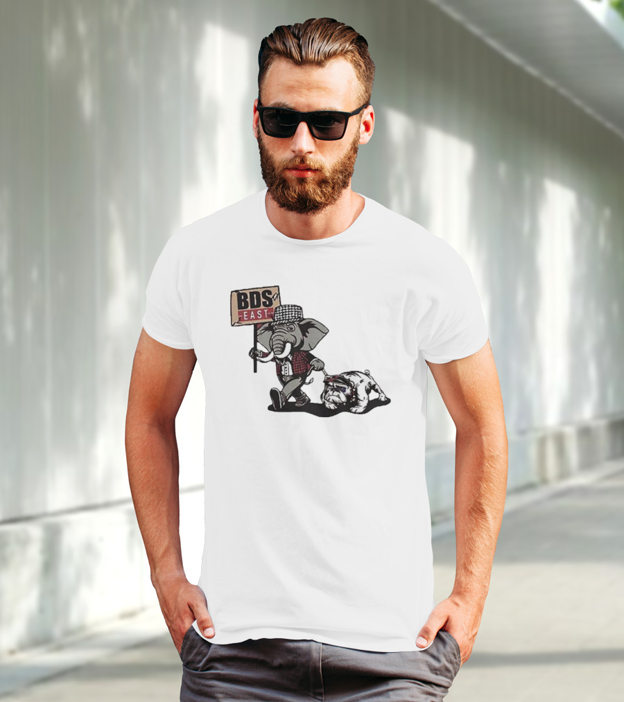 ALABAMA BDS East Elephant With Bulldog T-Shirt