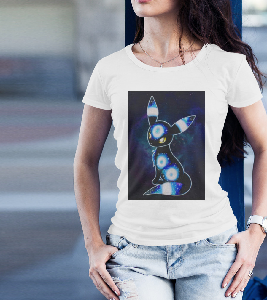 Umbreon Galaxy Cosmic Pokemon T-Shirt