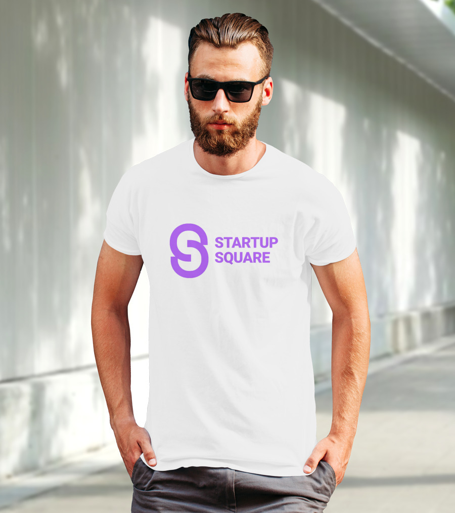 Startup Square Purple S T-Shirt