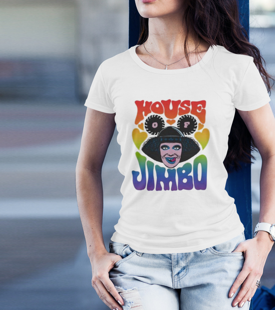 House Of Jimbo Colorful Character T-Shirt