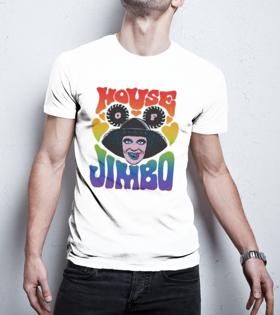 House Of Jimbo Colorful Character T-Shirt
