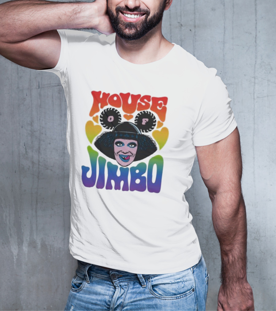 House Of Jimbo Colorful Character T-Shirt