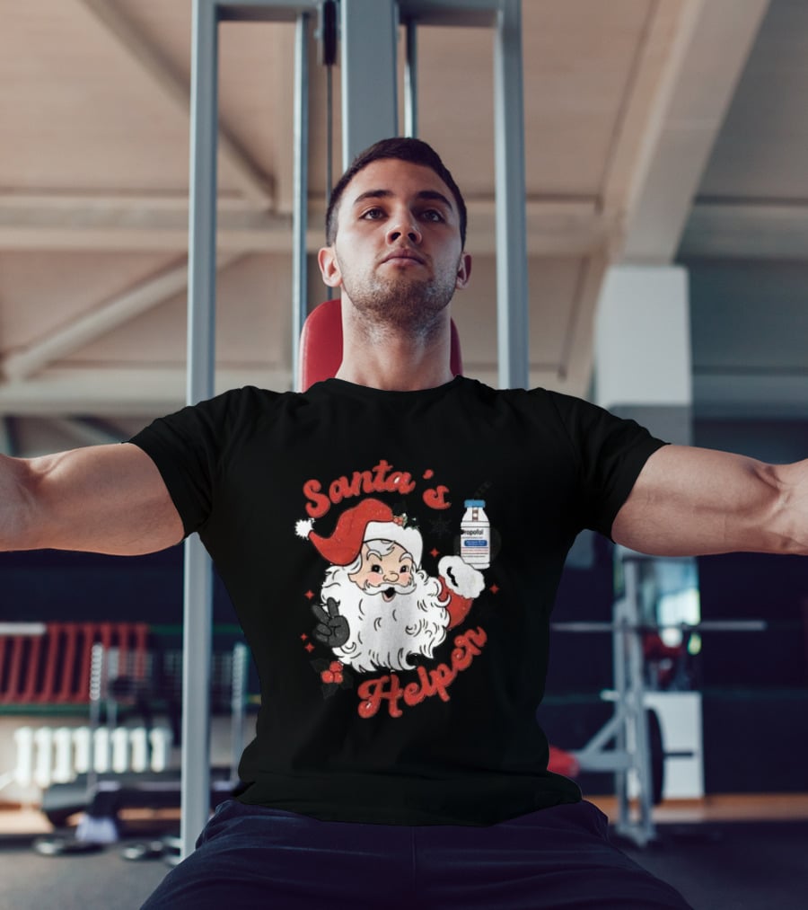 Santa's Helper Christmas Propofol T-Shirt