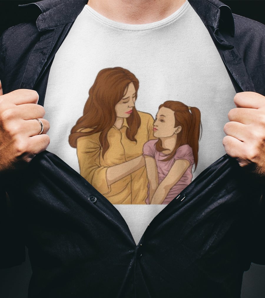 Mothers Day Mom And Daughter Bonding T-Shirt