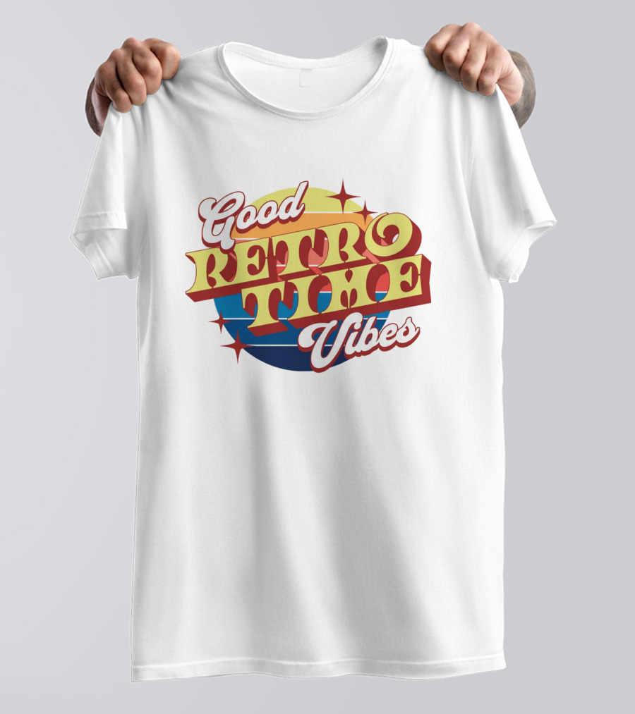 Good Retro Time Vibes T-Shirt