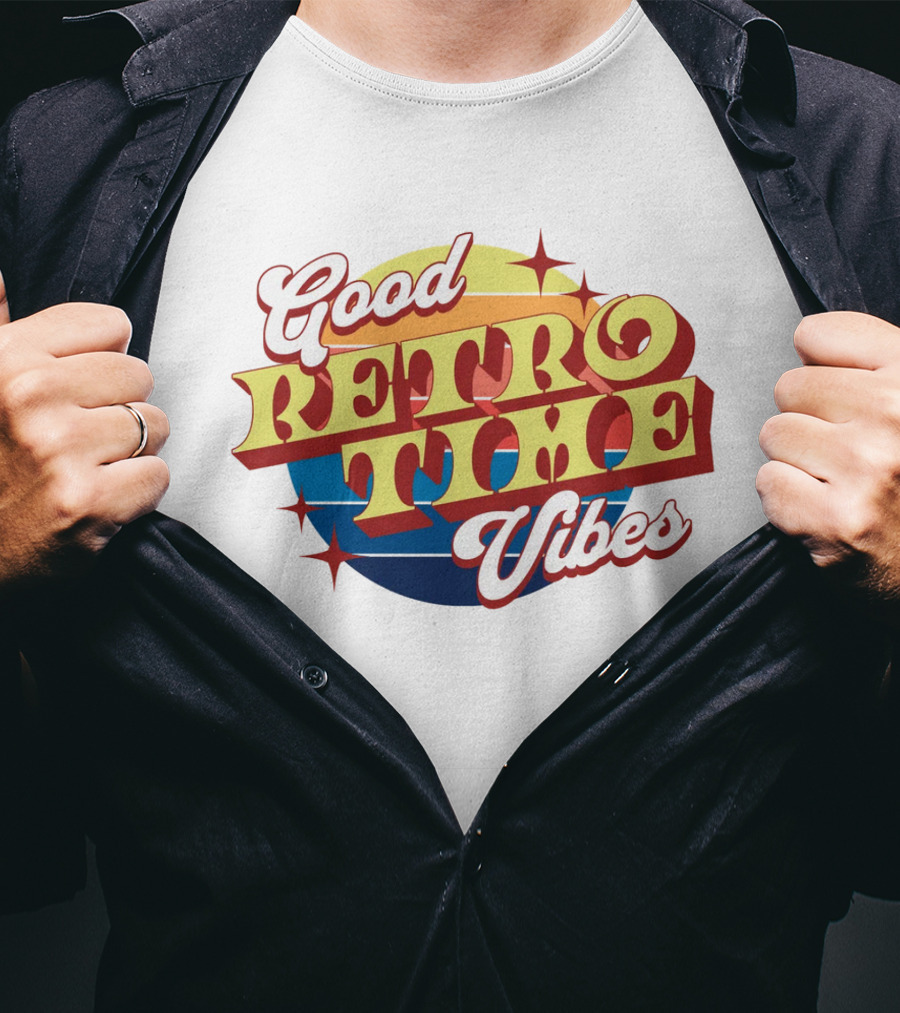 Good Retro Time Vibes T-Shirt