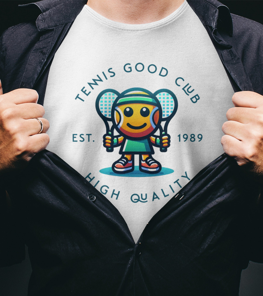 Tennis Good Club High Quality Est 1989 T-Shirt