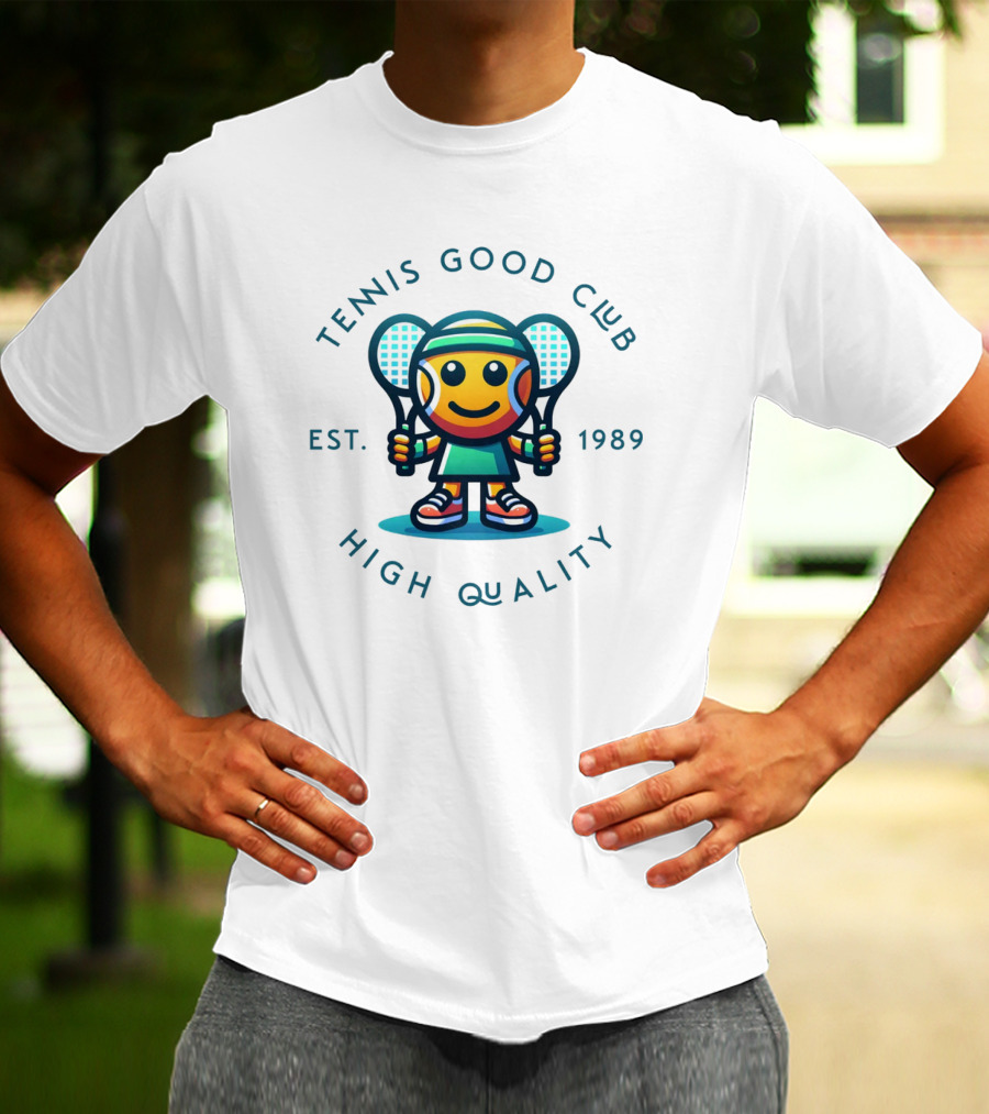 Tennis Good Club High Quality Est 1989 T-Shirt
