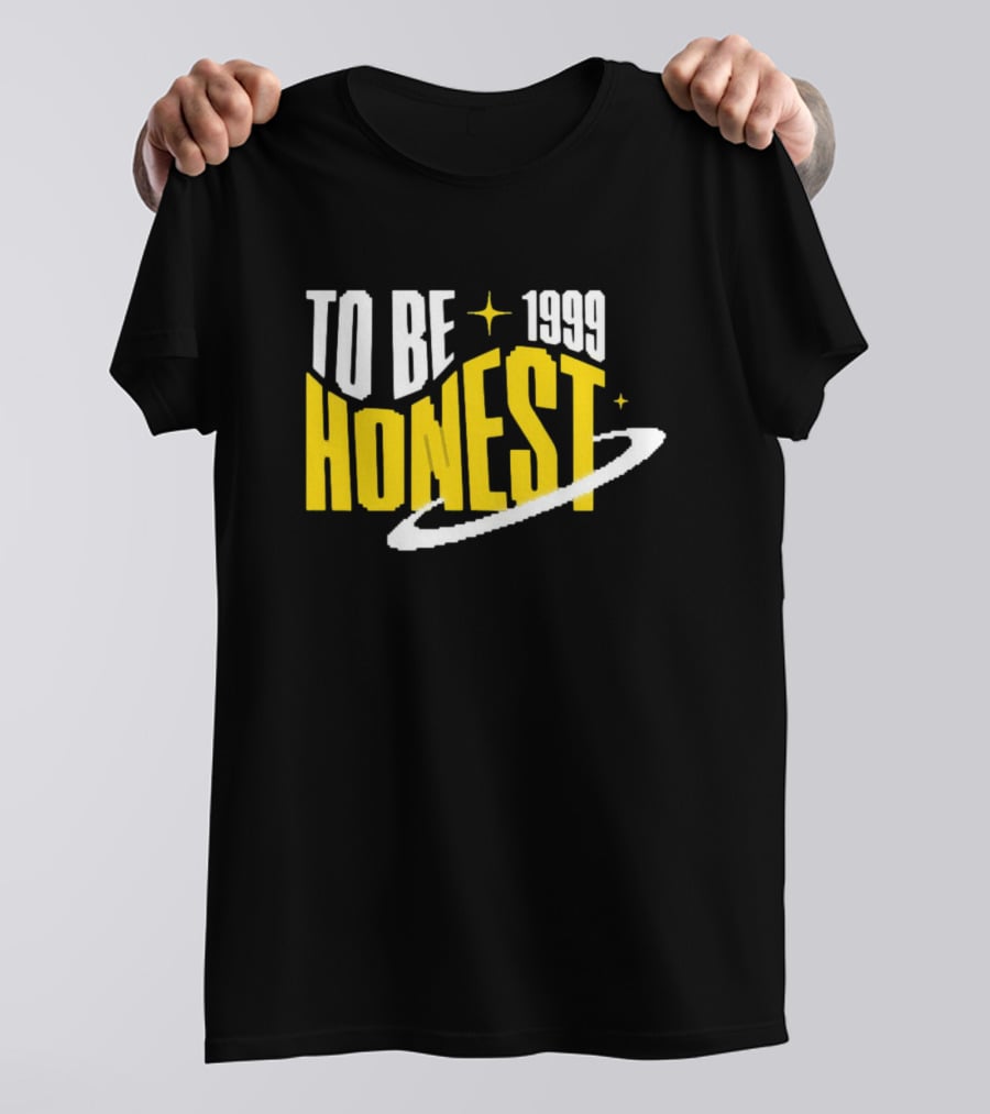 To Be Honest 1999 Saturn Rings T-Shirt