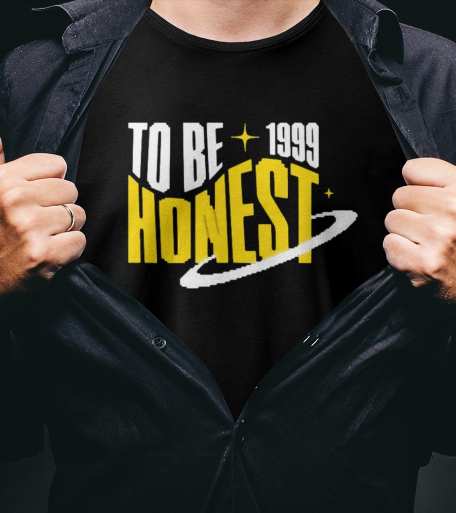 To Be Honest 1999 Saturn Rings T-Shirt