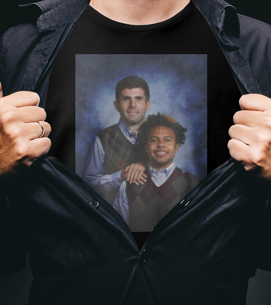Christian Pulisic And Weston McKennie Soccer Siblings T-Shirt