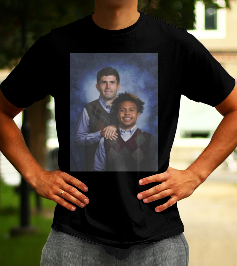 Christian Pulisic And Weston McKennie Soccer Siblings T-Shirt