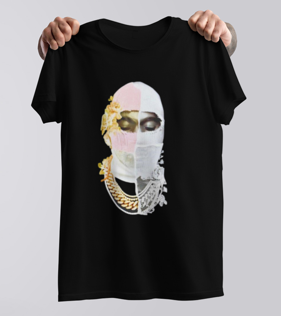 Lamine Yamal Ih Nom Uh Nit Kanye Yeezus Masked Face T-Shirt