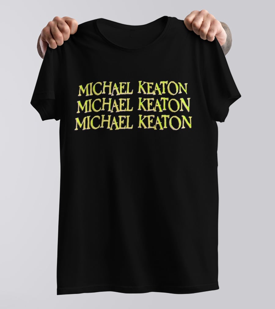 Michael Keaton Batman Beetlejuice Iconic Actor T-Shirt