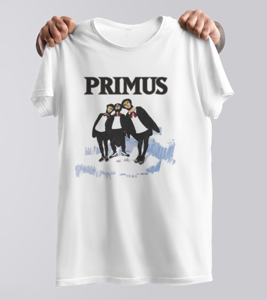 Primus SPACE FARM Trio On Abstract Landscape T-Shirt