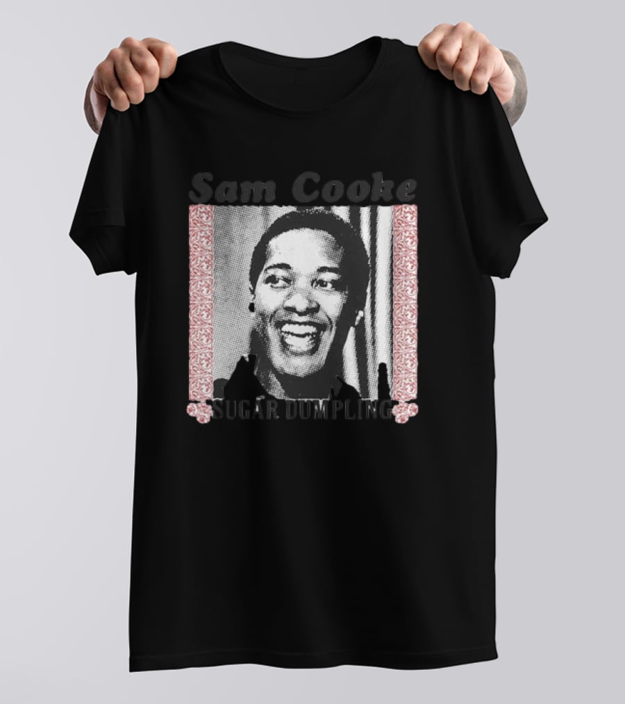 Sam Cooke Sugar Dumpling Smiling Portrait T-Shirt